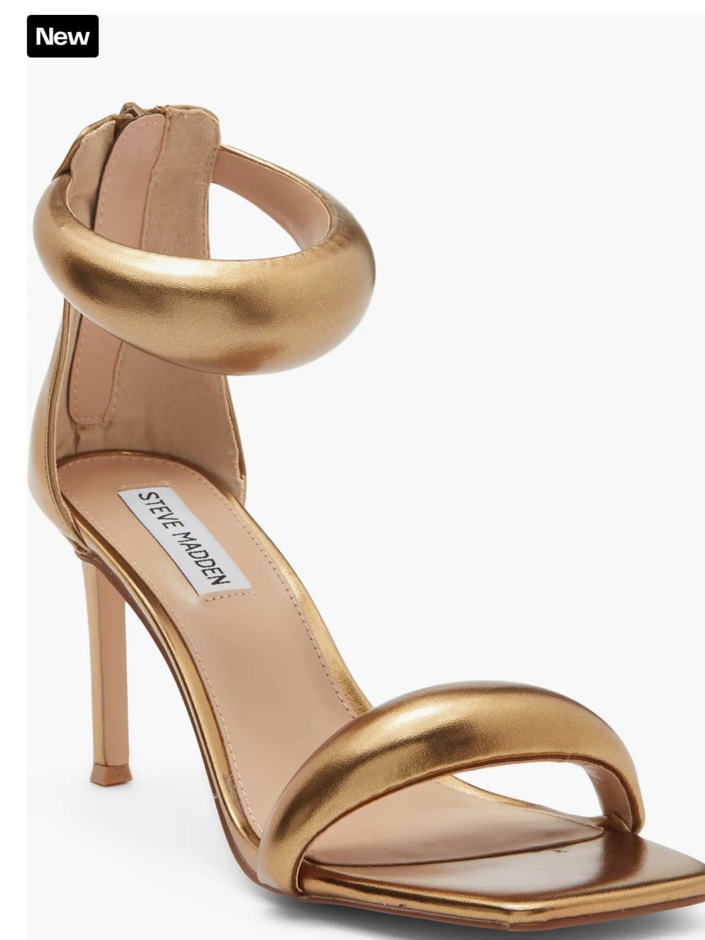 Steve Madden puff ankle Partay heels
